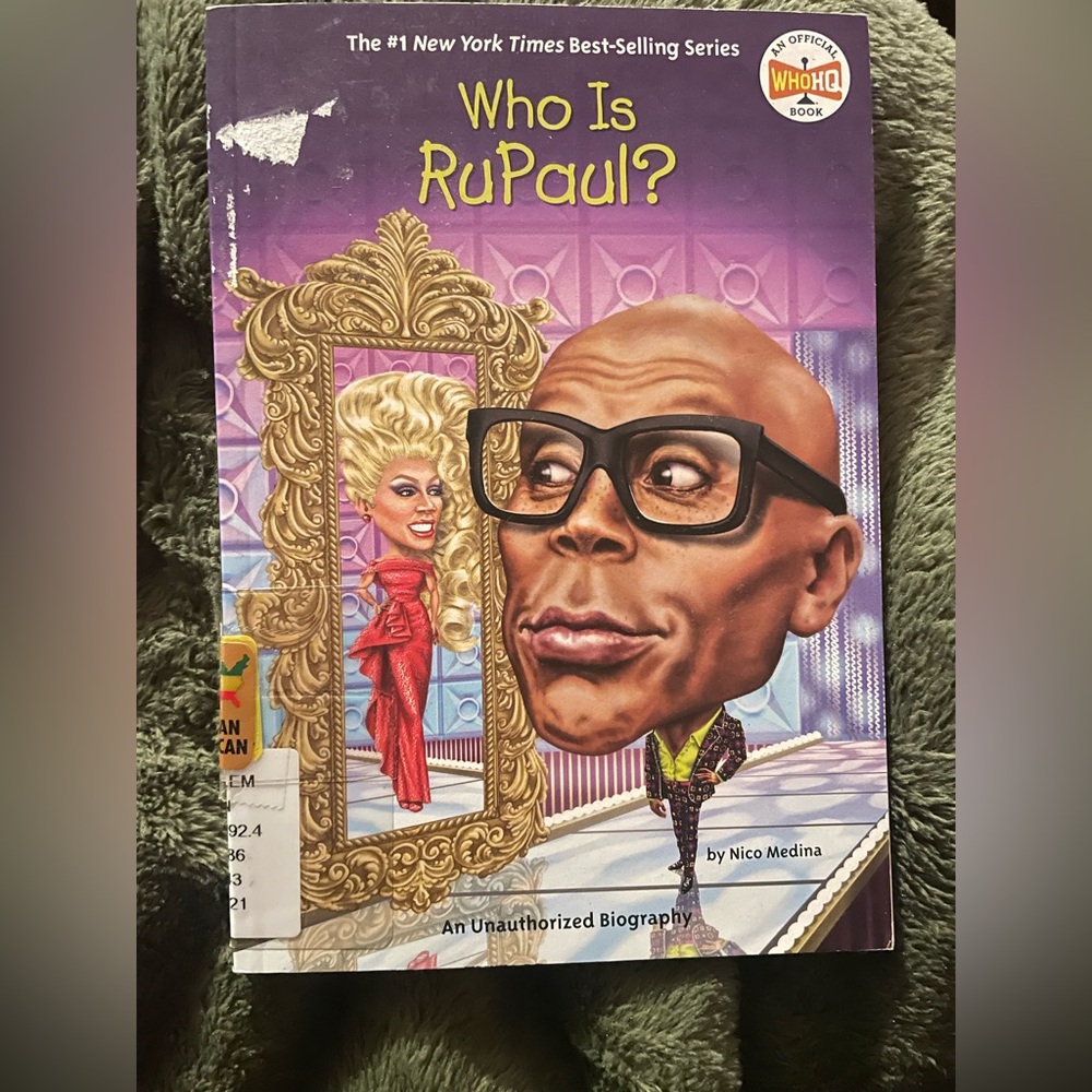 “Who Is RuPaul?” Book *make offers*